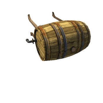 Tall Whiskey Barrel